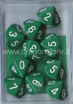 Set 10D10 Opachi - Verde/Bianco
