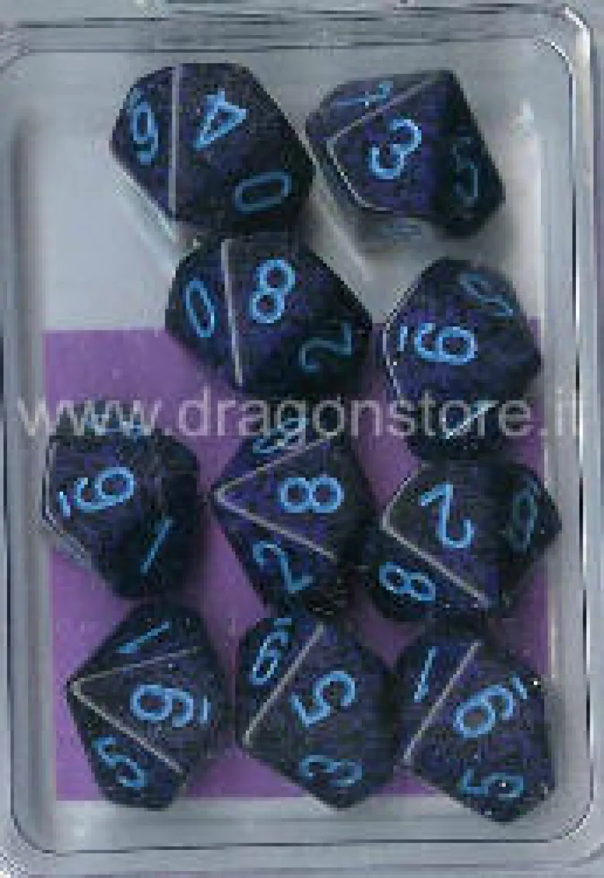Set 10D10 Speckled - Acqua