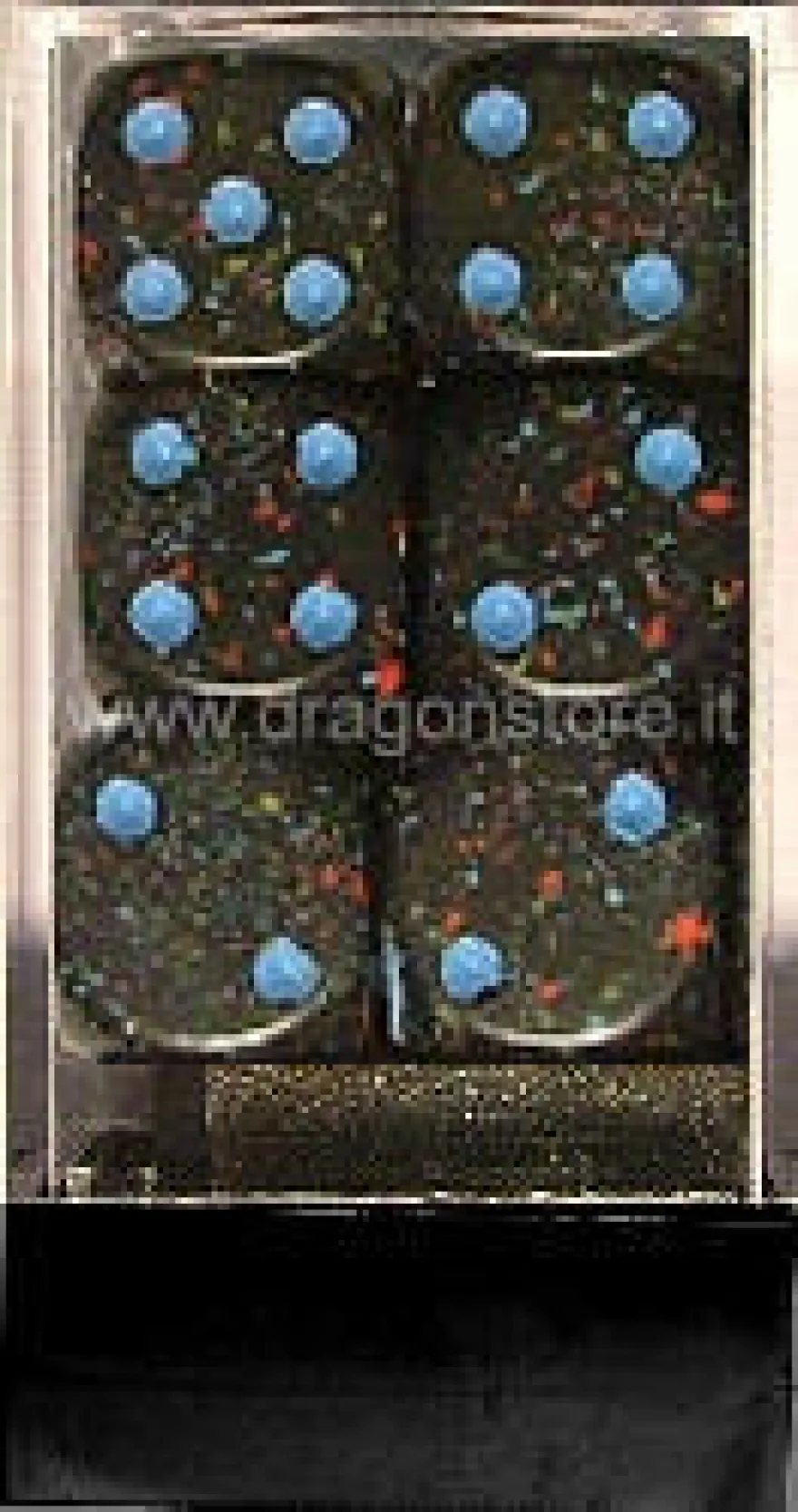Set 12D6 Speckled - Blu Stelle