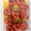 Set 10D10 Speckled - Fuoco