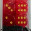 Set 12D6 Spettro Fluo - Arancione/Giallo