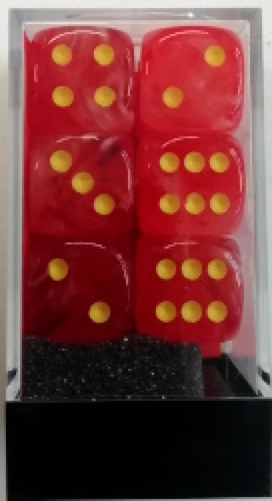 Set 12D6 Spettro Fluo - Arancione/Giallo