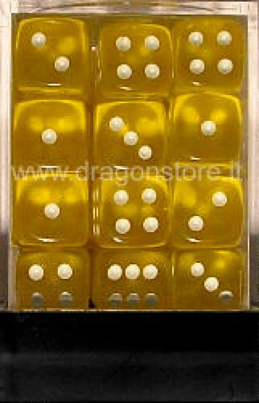 Set 36D6 Trasparenti - Giallo/Bianco