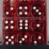 Set 36D6 Trasparenti - Rosso/Bianco