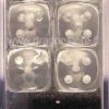 Set 12D6 Trasparenti - Trasparente/Bianco