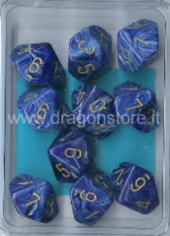 Set 10D10 Vortex - Blu/Oro