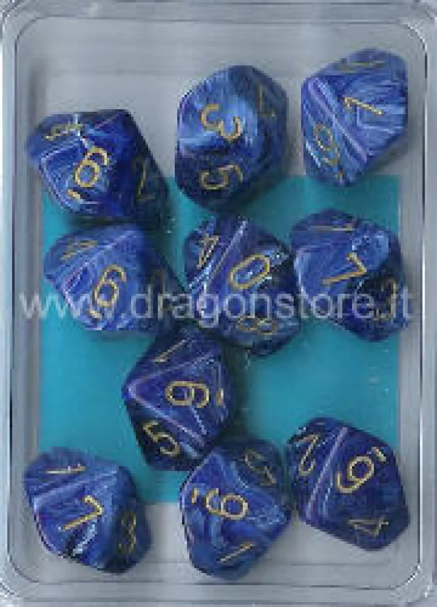 Set 10D10 Vortex - Blu/Oro
