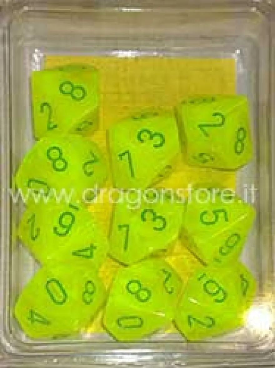 Set 10D10 Vortex - Giallo Elettrico/Verde