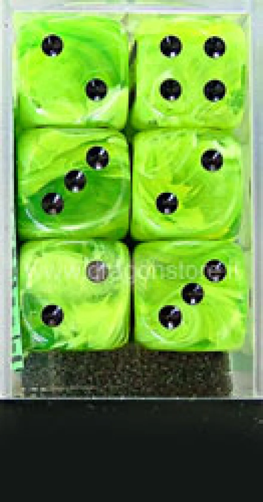 Set 12D6 Vortex - Verde Acido/Nero