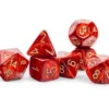 Set Mega Dadi: Scarab - Scarlatto/Oro