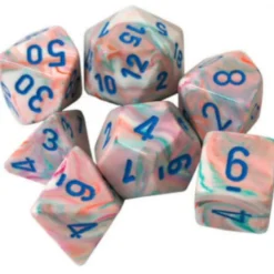 Set Mini Dadi Festive - Pop Art/Blu