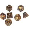 Set Mini Dadi Lustrous - Oro/Argento