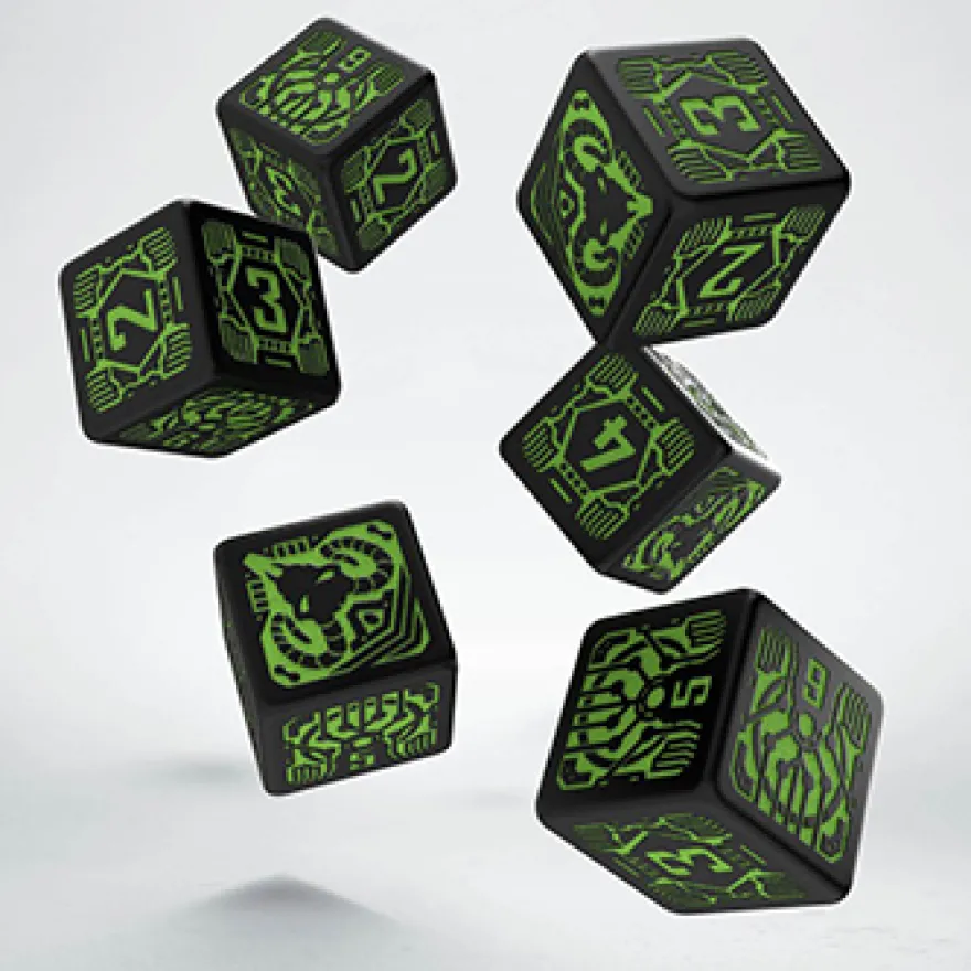 Shadowrun - Set Dadi Decker (6)