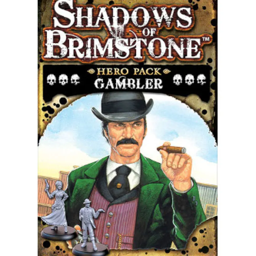 Shadows of Brimstone - Hero Pack - Gambler