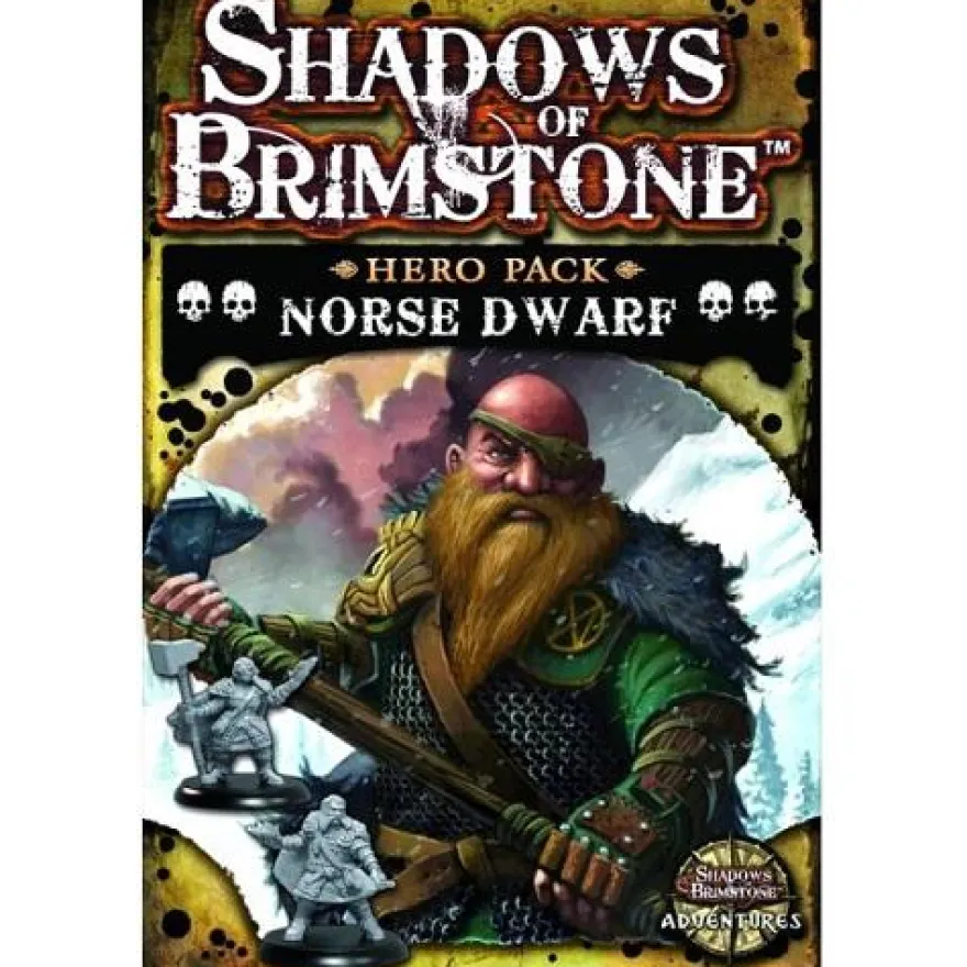 Shadows of Brimstone - Hero Pack - Norse Dwarf Hero Pack