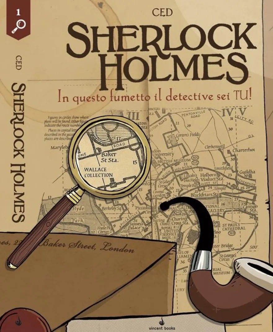 Sherlock Holmes Vol.1 - In Questo Fumetto il Detective sei Tu! - Fumettogame