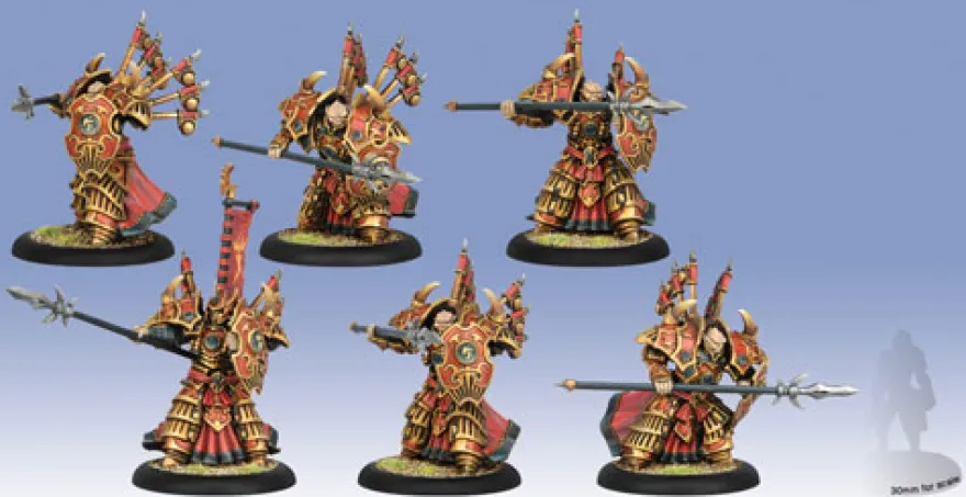 Skorne - Cataphract Cetrati Unit (6)