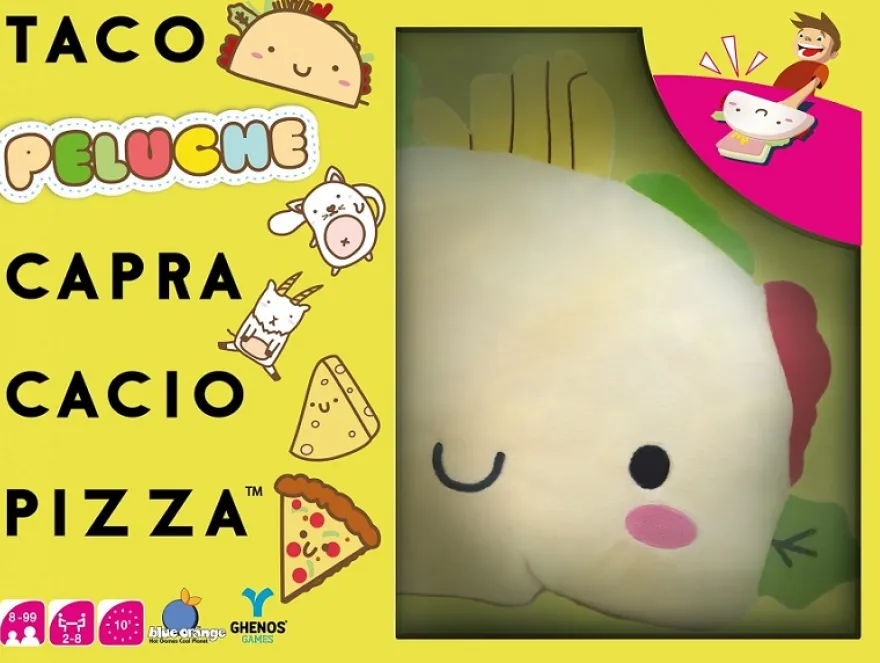 Taco Gatto Capra Cacio Pizza - Peluche