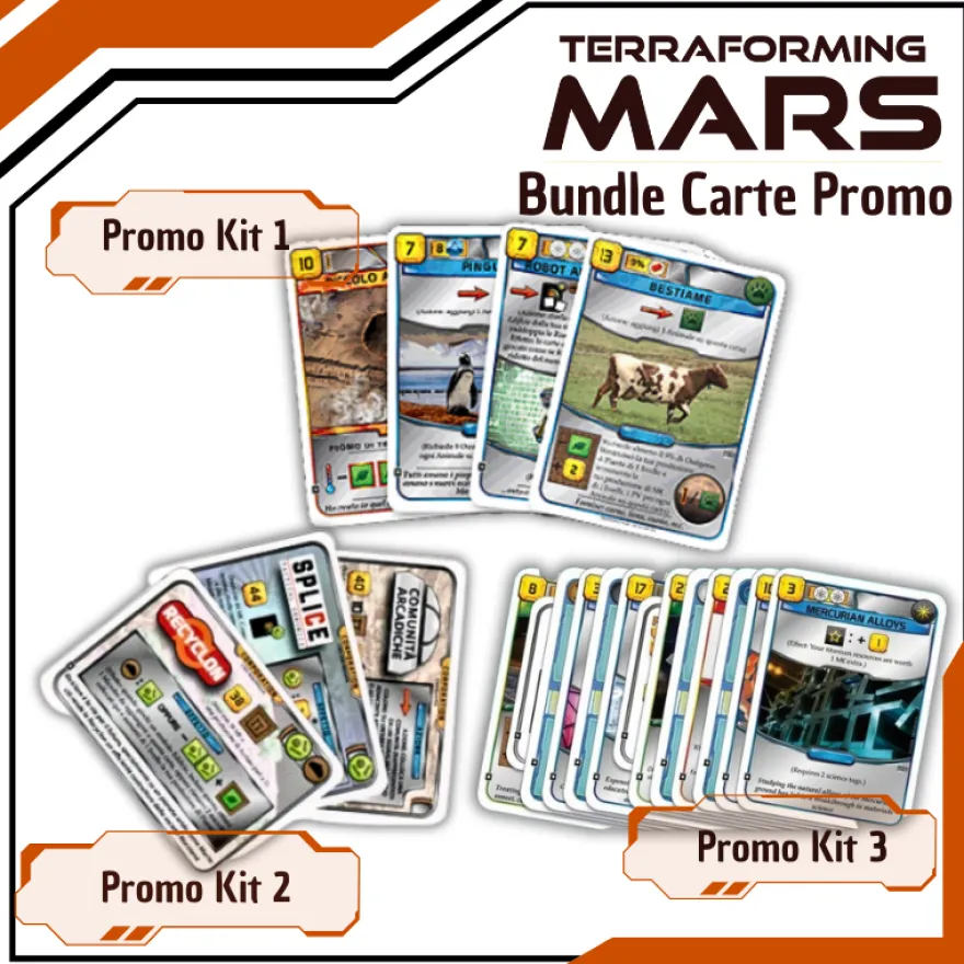 Terraforming Mars - Bundle Tutte le Carte Promo (27)