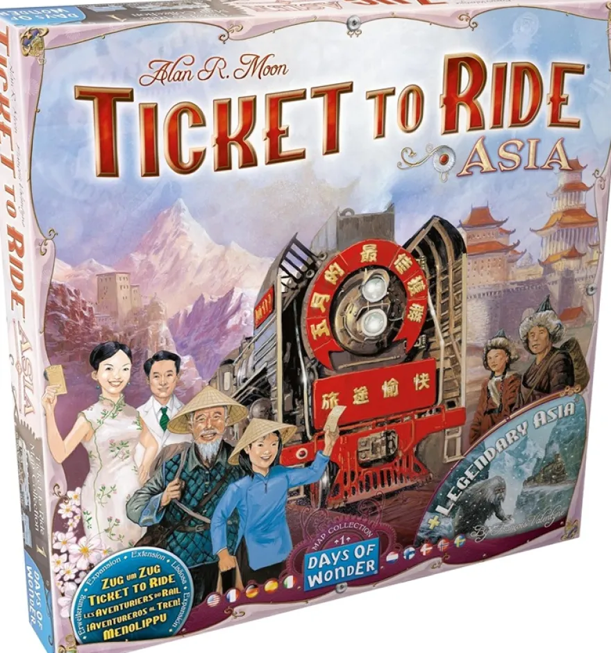 Ticket to Ride - Asia + Legendary Asia
