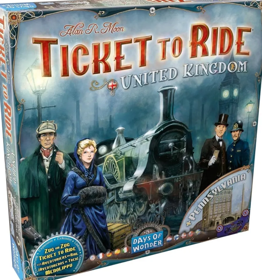 Ticket to Ride - United Kingdom + Pennsylvania