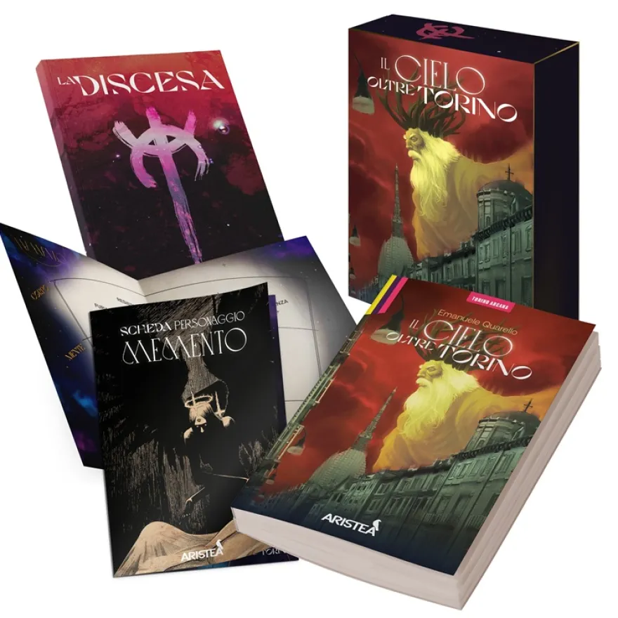 Torino Arcana Vol.1 - Il Cielo oltre Torino - Cofanetto 2 Volumi + Promo