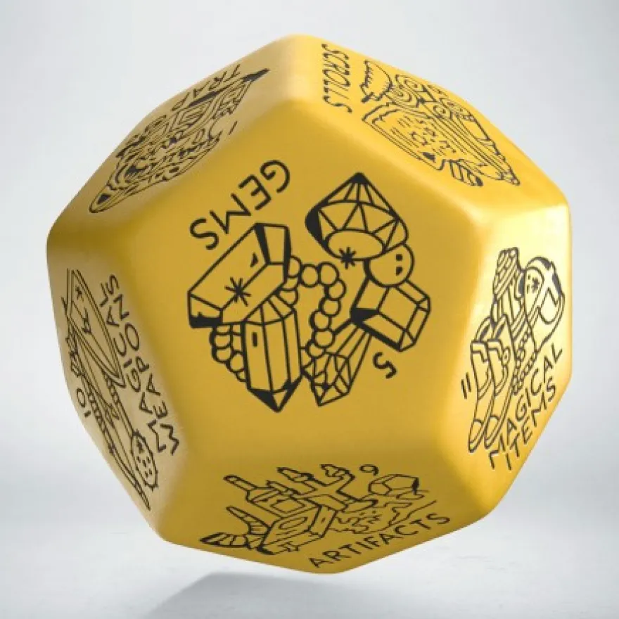 Treasure Generator Die - Giallo, Nero
