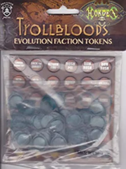 Trollbloods Evolution Faction Tokens