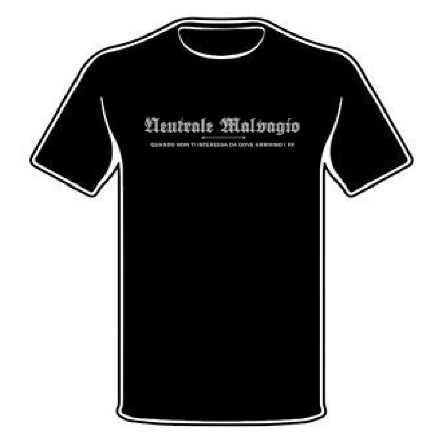 T-Shirt Allineamento - Neutrale Malvagio