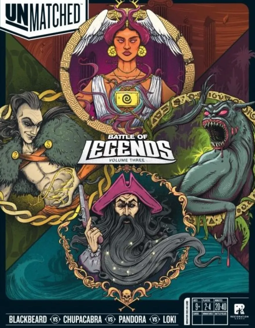 Unmatched - Battle of Legends Vol.3 - Italiano + Carte promo