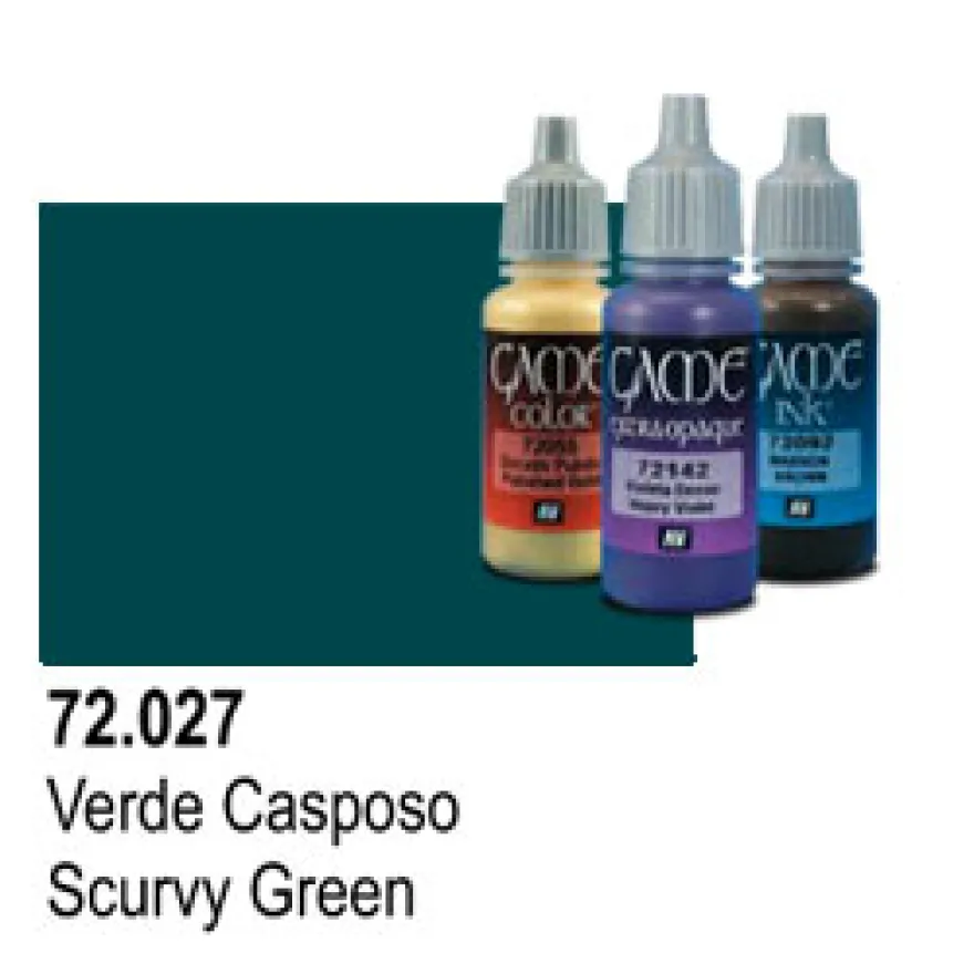 Vallejo Game Color - Verde Squame