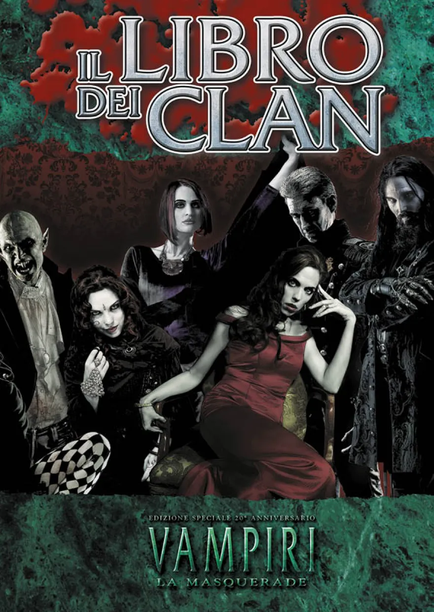 Vampiri La Masquerade 20° Anniversario - Il Libro dei Clan