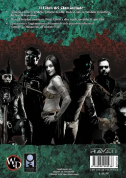Vampiri La Masquerade 20° Anniversario - Il Libro dei Clan