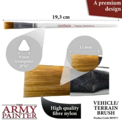 Wargamer Brush - Vehicle & Scenery