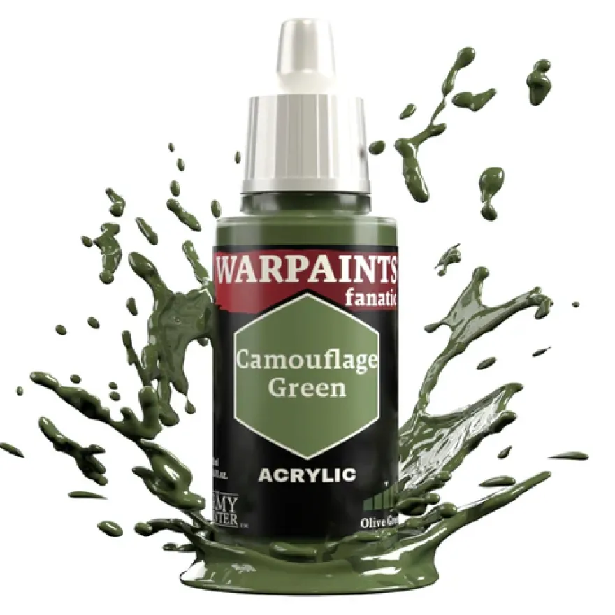 Warpaints Fanatic - Camouflage Green