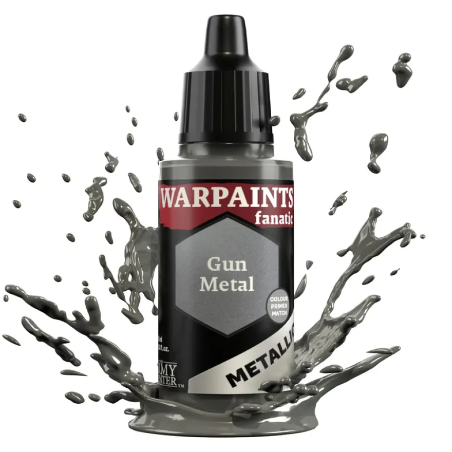 Warpaints Fanatic Metallic - Gun Metal