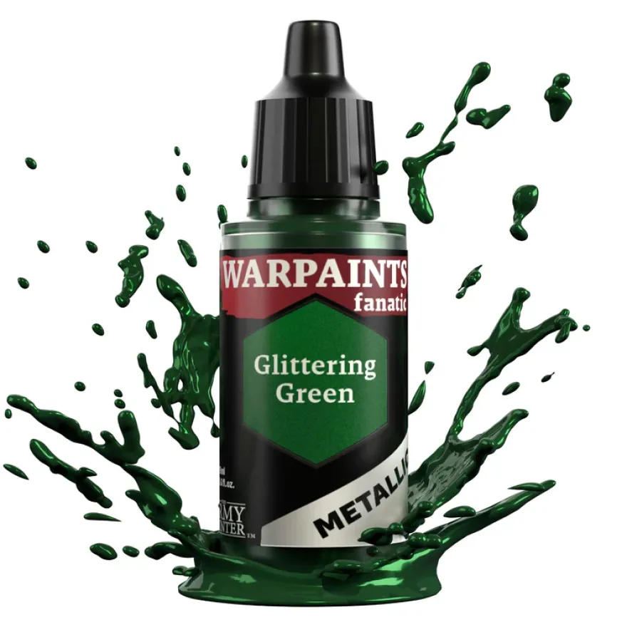 Warpaints Fanatic Metallic - Glittering Green