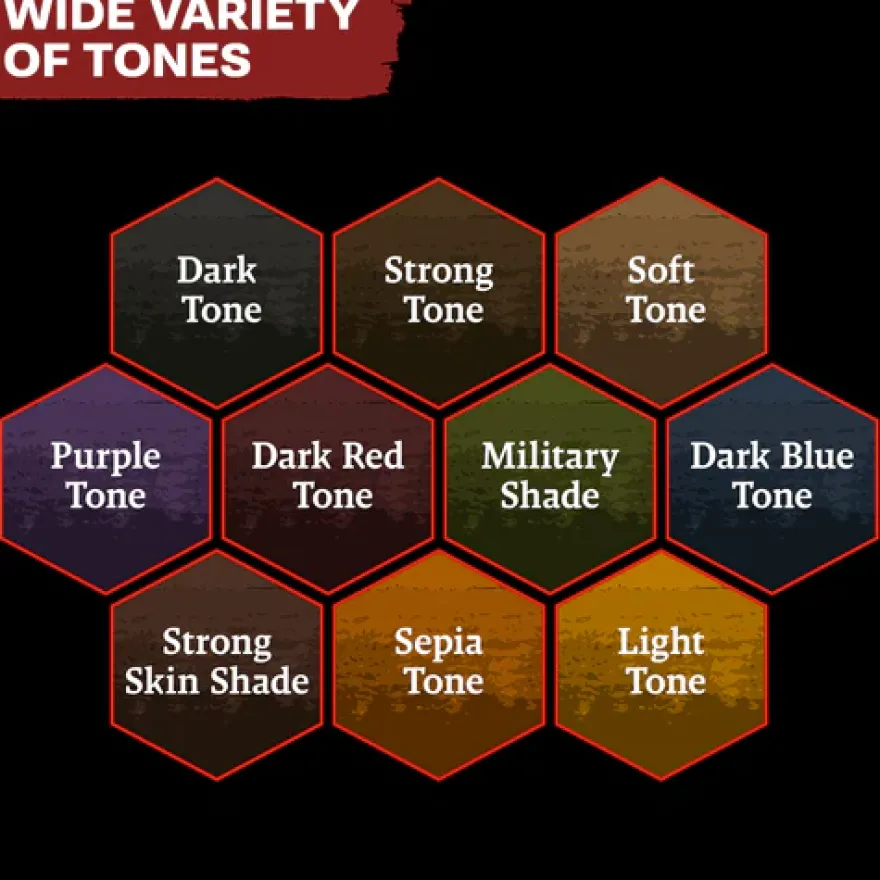 Warpaints Fanatic - Washes Paint Set