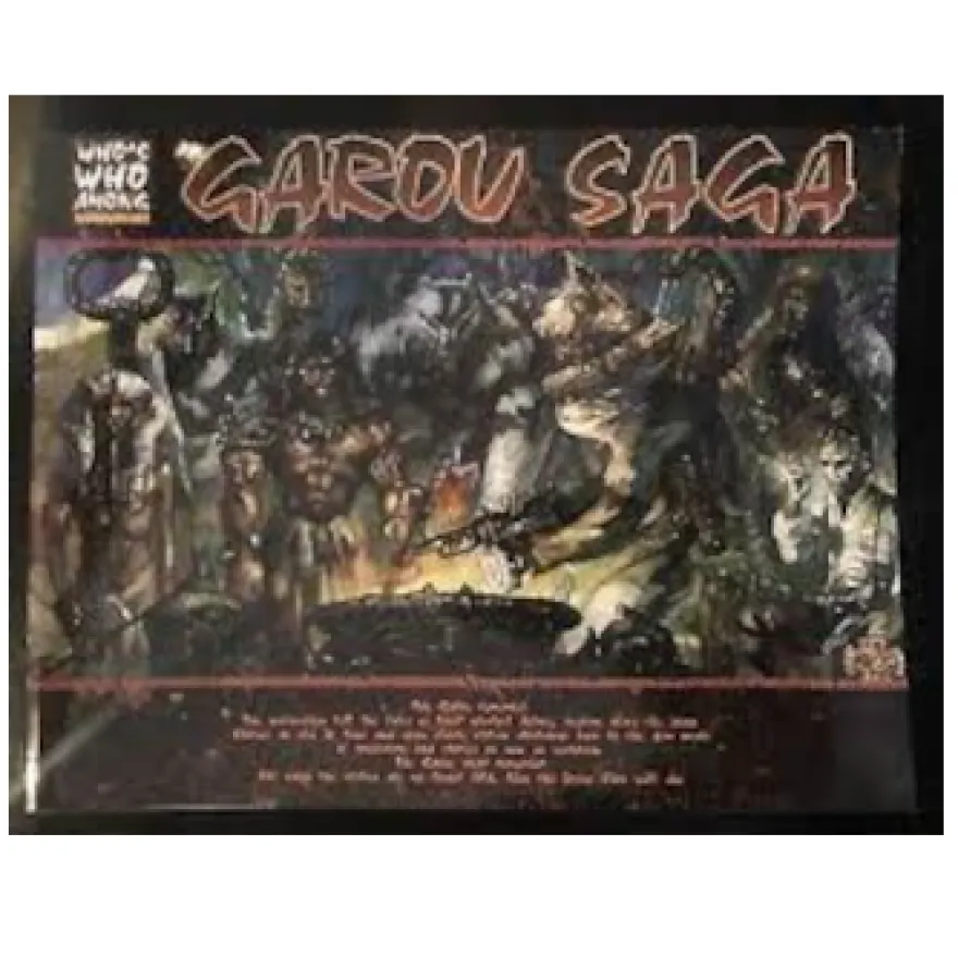 Who's Who Among Werewolves: Garou Saga