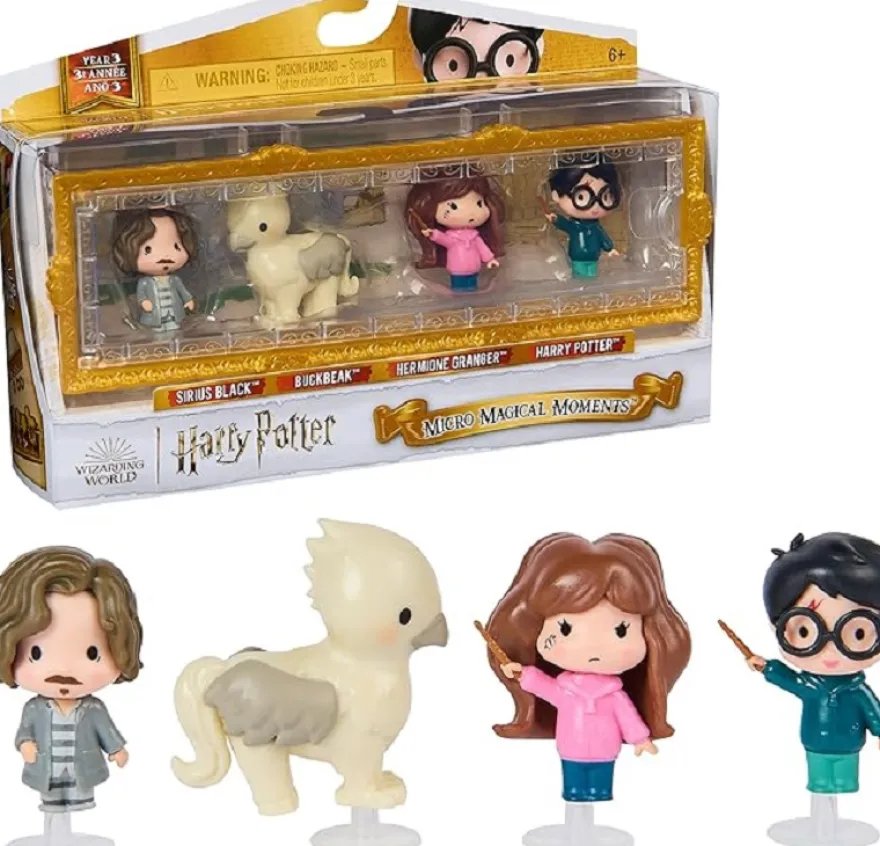Wizarding World Harry Potter - Micro Magical Moments Multipack da 4 - Versione Deluxe 2
