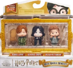 Wizarding World Harry Potter - Micro Magical Moments Multipack da 3 - Versione C