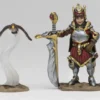 WizKids Wardlings RPG Figures - Girl Fighter & Hunting Falcon