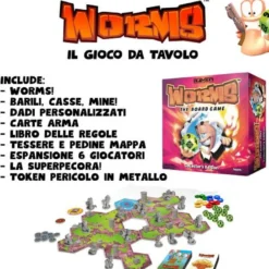 WORMS™ - Il Gioco da Tavolo Edizione Deluxe KS Italiana