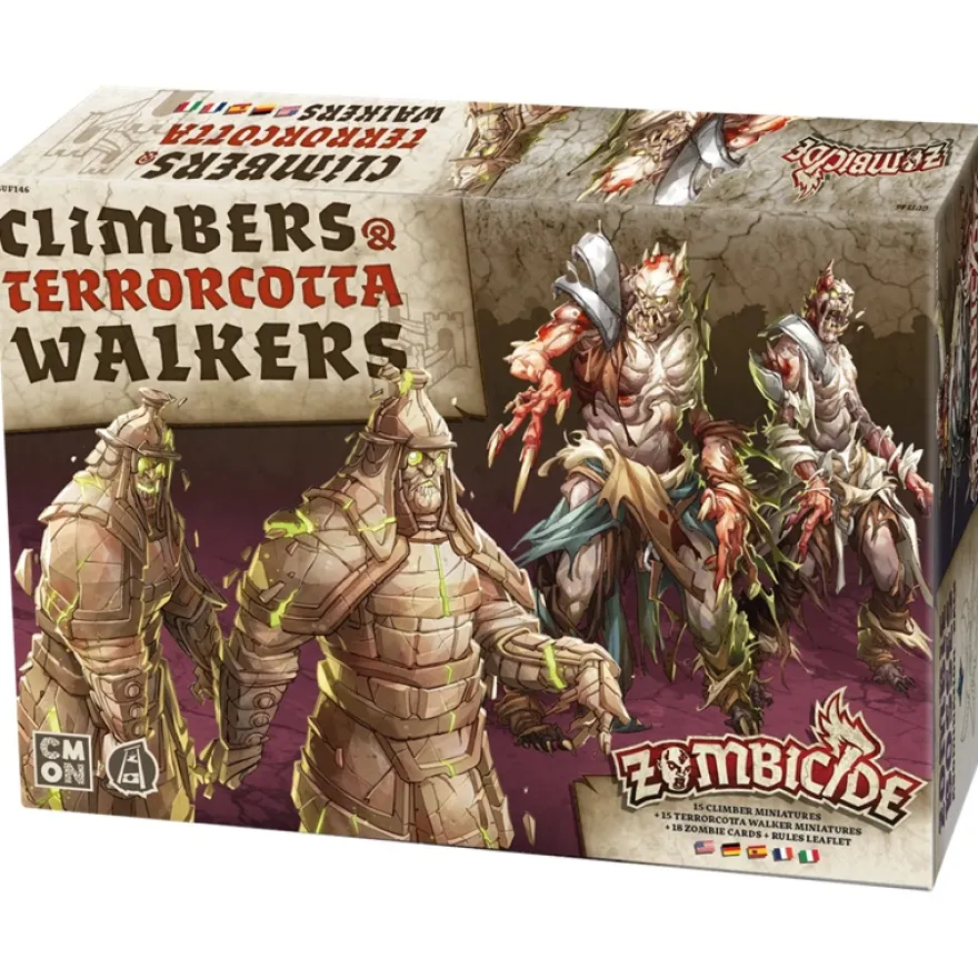 Zombicide White Death - Climbers & Terrorcotta Walkers - Italiano
